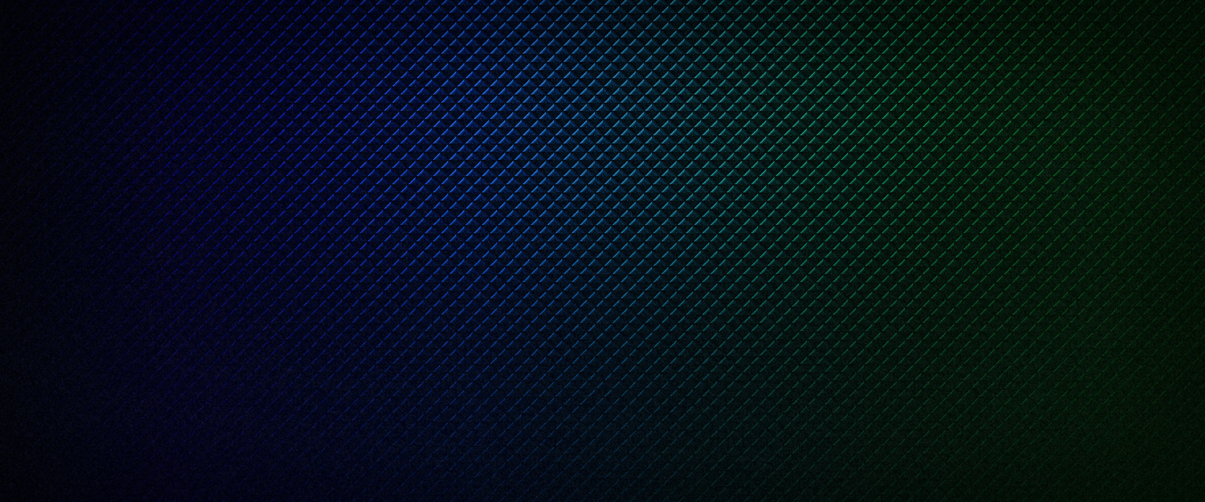 Abstract textural pattern of triangles and edges in blue and green