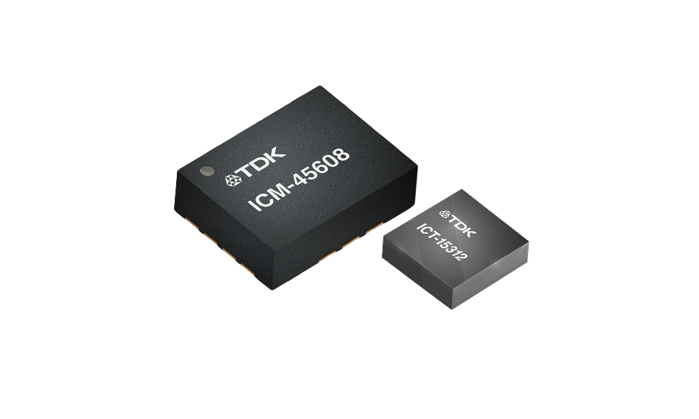 Two TDK chips: ICM-45608 and ICT-15312