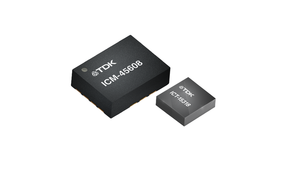 Two TDK chips: ICM-45608 and ICT-15318