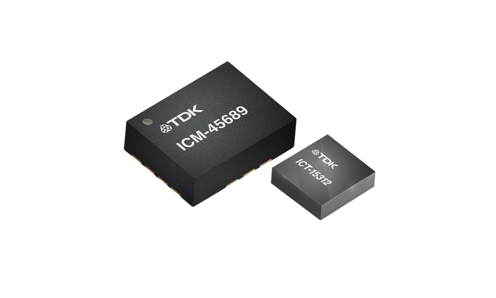 Two TDK chips: ICM-45689 and ICT-15312