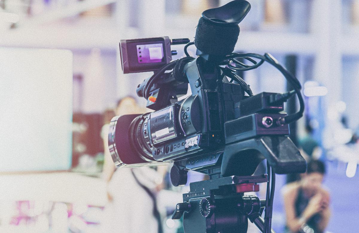 Professional movie camera