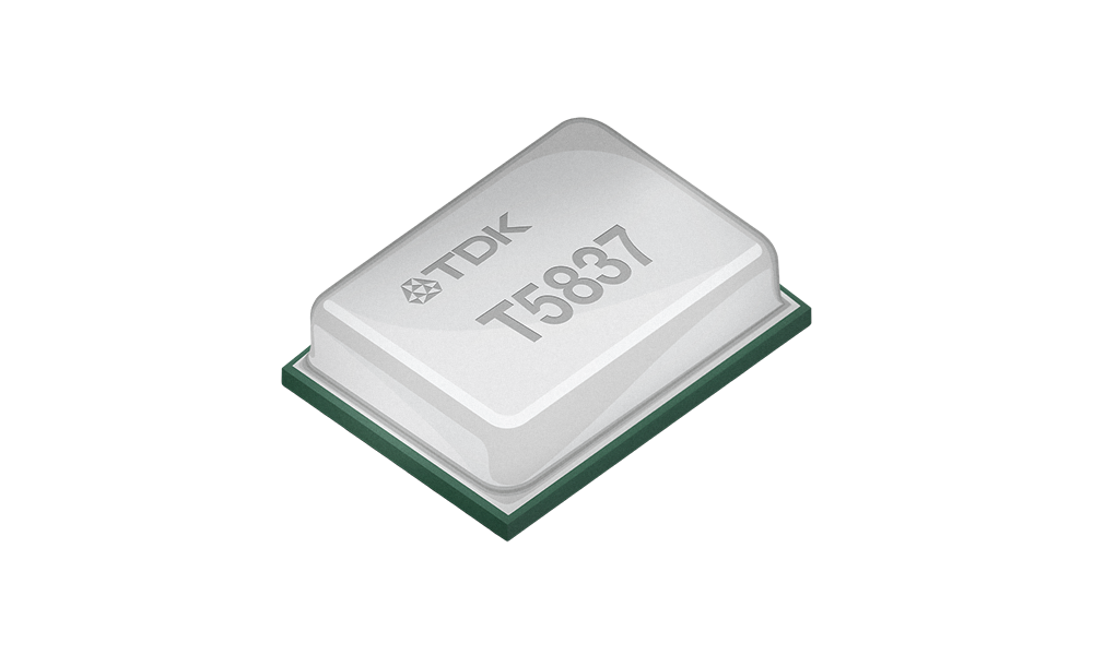 Illustration of T5837, TDK MEMS microphone