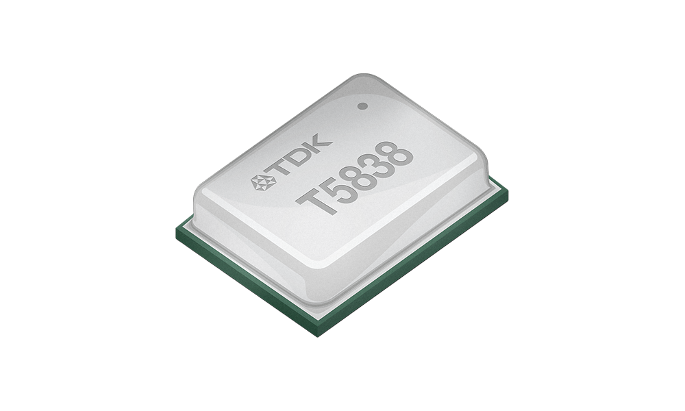 Illustration of T5838, TDK MEMS microphone